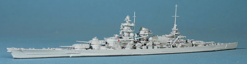 Schlachtschiff "Gneisenau" Umbauplan (1 St.) D 1943 Neptun 1004B